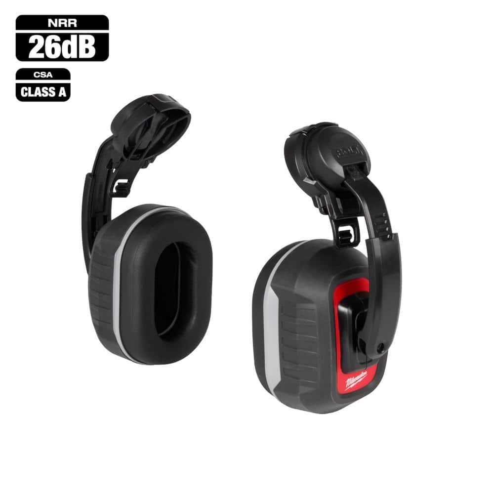 Milwaukee BOLT Earmuffs with Noise Reduction Rating of 26 dB 48-73-3251  The Home Depot