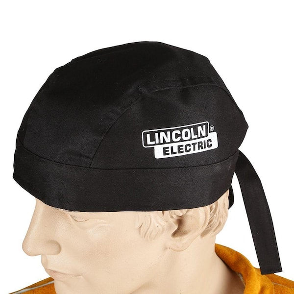 Lincoln Electric 6 in. Fire Resistant Black Welding Doo Rag KH822