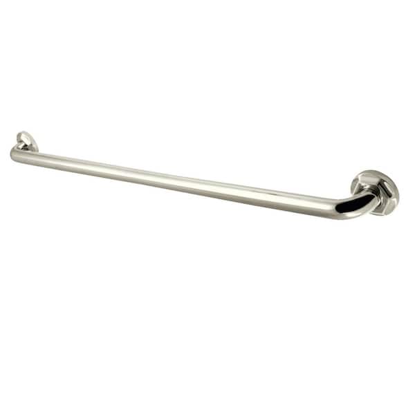 Kingston Brass Metropolitan 36 in. x 1-1/4 in. Grab Bar in Polished Nickel