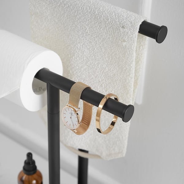 Leather Towel Holder for Kitchen or Bathroom