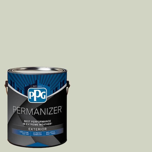 1 gal. PPG1125-2 White Sage Flat Exterior Paint
