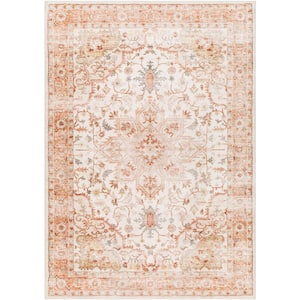 Erin 2 ft. x 8 ft. Rust/Sage Oriental Indoor Runner