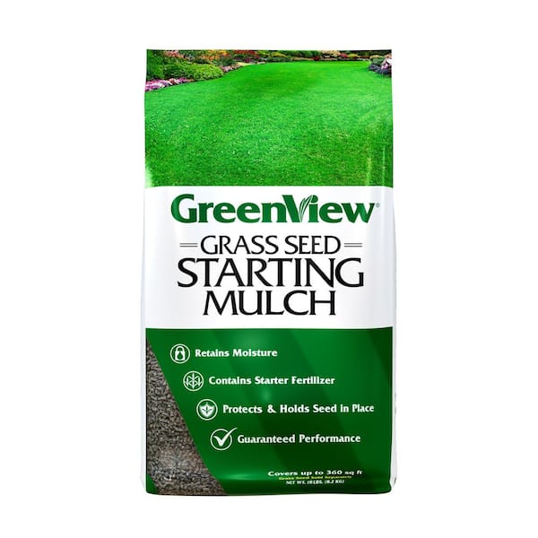 18 lbs. Grass Seed Starting Mulch with Fertilizer