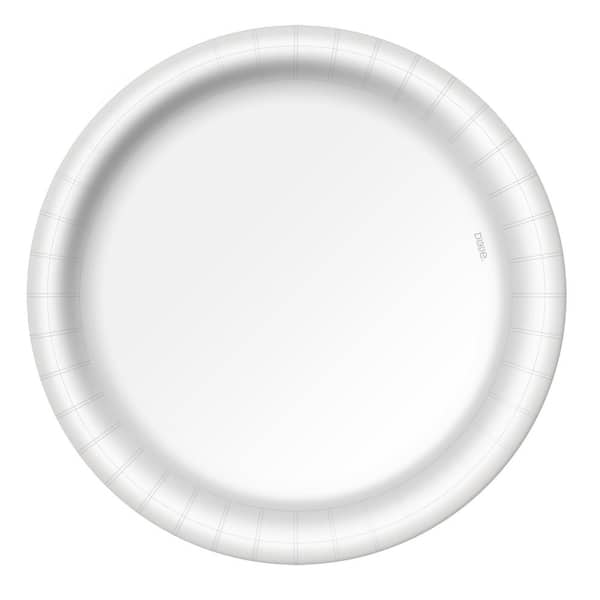 Nice White Everyday Paper Plates - 90 ct