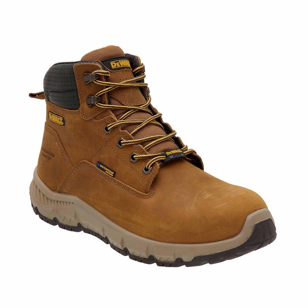 Men's Nampa Waterproof Soft Toe Size 8X Work Boot Wheat Poseidon price history on PriceWatchPro