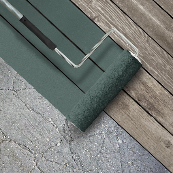 1 gal. #N430-6A Hidden Gem Low-Lustre Enamel Interior/Exterior Porch and Patio Floor Paint