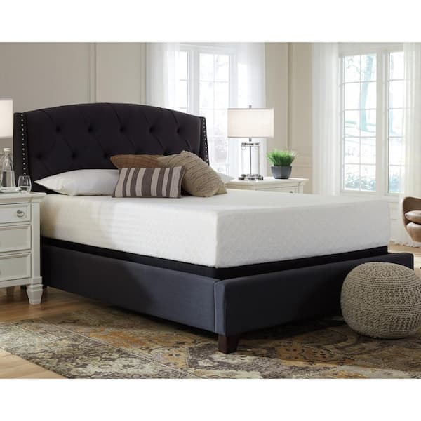 Chime 12 in. Memory Foam King Ultra Plush Memory Foam 12 in. Bed-in-a-Box Mattress