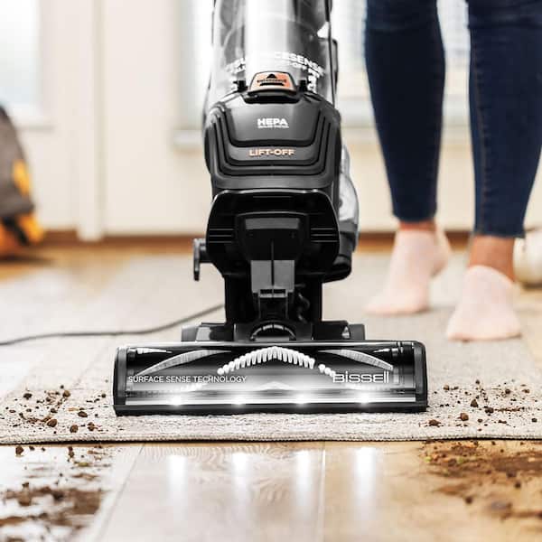 BISSELL SurfaceSense Pet Lift-Off Upright Vacuum 3418 - The Home Depot