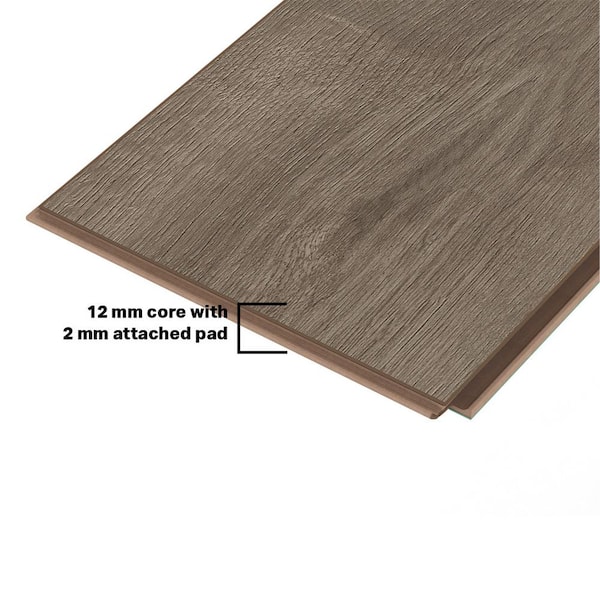 Lifeproof American Canyon Oak 14 mm T x 7.6 in. W Waterproof Laminate Wood Flooring (13.3 sqft/case)