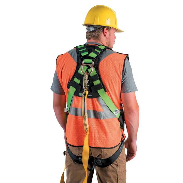 Safety Harness Fall Protection Absorber Parachute Type Polyamide