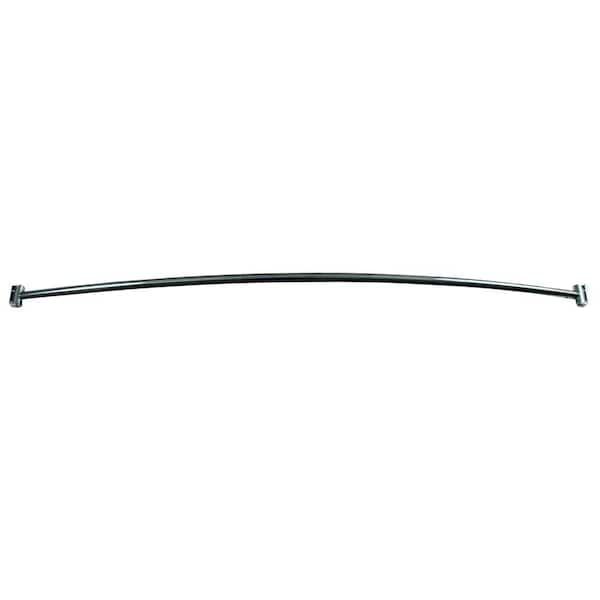 Barclay Products 60 in. Curved Shower Rod in Chrome
