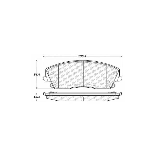 Centric Parts Disc Brake Pad Set