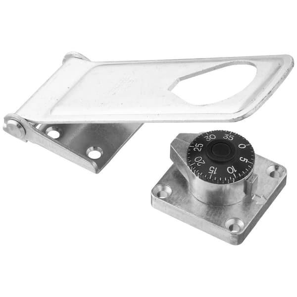 Stanley-National Hardware 6 in. Zinc Plate Combination Locking Hasp