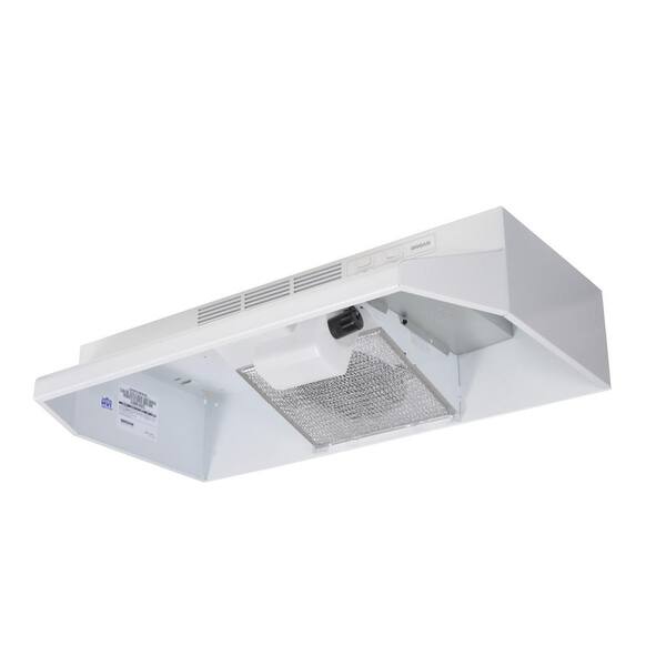 Broan 30-in 300-CFM Convertible Stainless Steel Under Cabinet Range Hoods  Undercabinet Mount in the Undercabinet Range Hoods department at