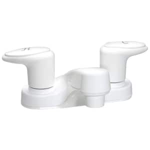 Catalina Two-Handle 4 in. Bathroom Faucet with 2 in. Spout - White