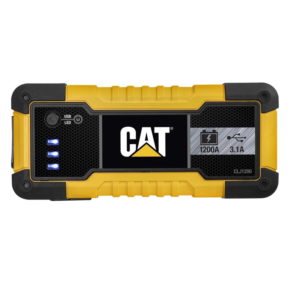 CAT 1200 Peak Amp Automotive Lithium Jump Starter, Portable Power