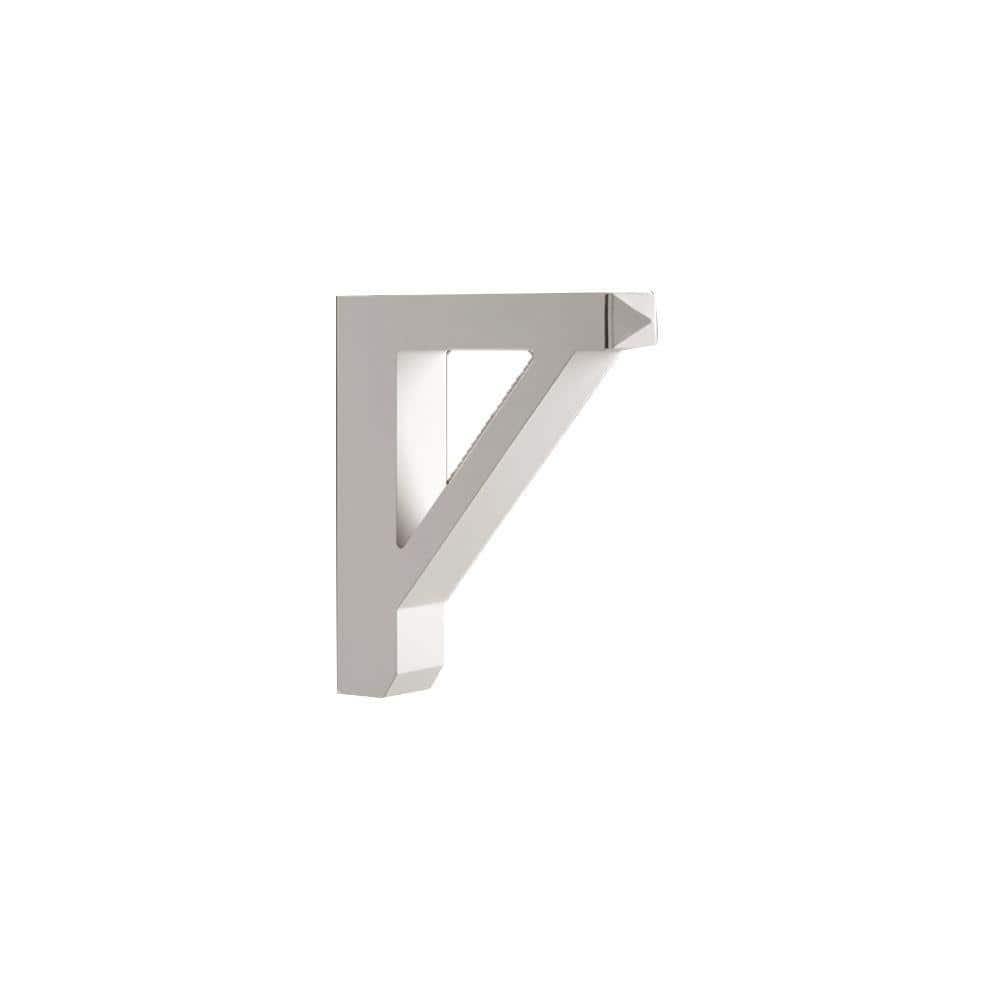 Fypon 16 in x 3 1 2 in x 18 in polyurethane bracket bkt16x18x3 the 