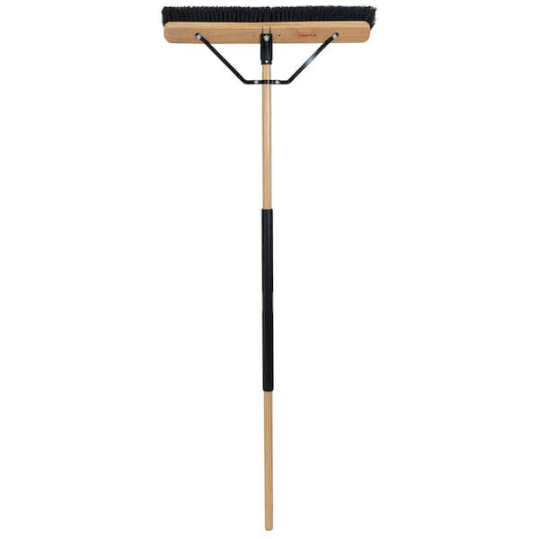 LAPYAPPE Wood Brooms Wood Brooms Wooden Handle Broom Carpet Brushes for  Cleaning Khaki Cleaning Brush Anti-Static Broom and Dustpan Broom and  Dustpan : : Home