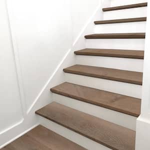Flaxwood 1.25 in. T x 12 in. W x 47.2 in. L Luxury Vinyl Stair Tread Eased Edge (2 Pieces/case)