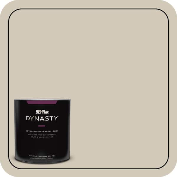 BEHR DYNASTY 1 qt. #N330-3 Unmarked Trail Eggshell Enamel Interior Stain-Blocking Paint & Primer