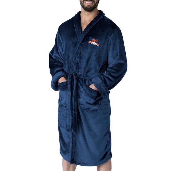 NFL Broncos Rollout Navy 289 L/XL Silk Touch Robes