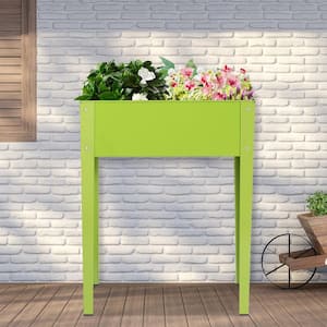 25 in. x 13 in. x 31.5 in. Outdoor Elevated Garden Plant Stand Raised Garden Bed with Legs for Indoor and Outdoor Use