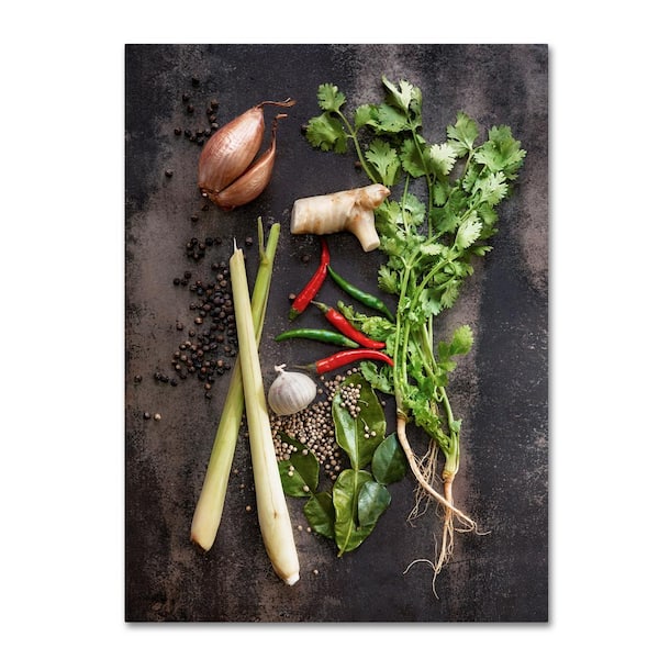 Trademark Fine Art Johanna Vegetables Canvas Unframed Photography Wall Art 18 in. x 24 in