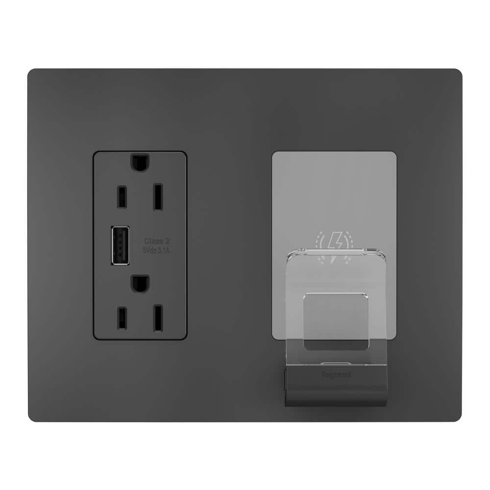 Legrand Radiant 15 Amp 125 Volt Decorator Duplex Outlet Tamper