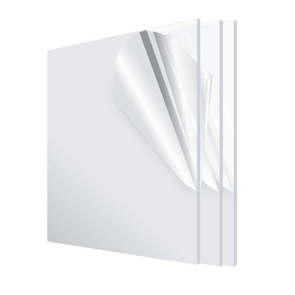 Timios Retails Plexiglass 2mm Acrylic Square Sheet (Transparent, 12 x 24  Inch, Pack of 1) 24 inch Acrylic Sheet Price in India - Buy Timios Retails Plexiglass  2mm Acrylic Square Sheet (Transparent