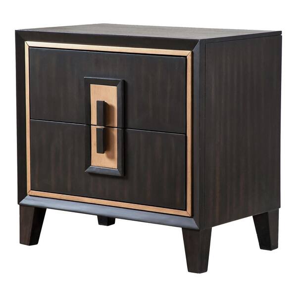 Furniture of America Nyx Modern 3-Piece Espresso Dresser and 2 Nightstand Bedroom Set Furniture of America Nyx Modern 3-Piece Espresso Dresser and 2 Nightstand Bedroom Set