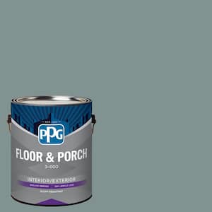 1 gal. PPG1145-5 Scarborough Satin Interior/Exterior Floor and Porch Paint