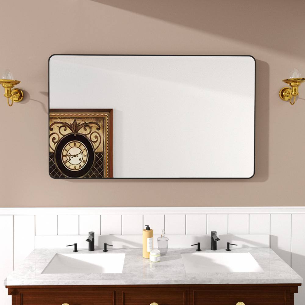 Hermitage Bath Cosy 60 in. W x 36 in. H Rectangular Framed Wall ...