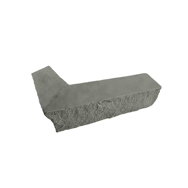 GenStone 14 in. x 3.5 in. x 2 in. Stacked Stone Northern Slate Faux Stone Siding Outside Corner Ledger