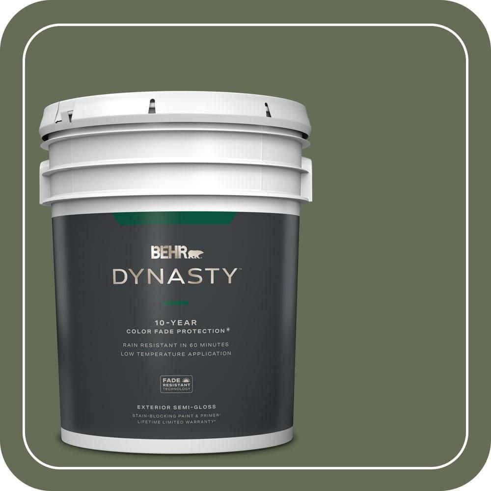 5 gal. #ECC-38-3 Sea Fern Semi-Gloss Exterior Stain-Blocking Paint & Primer price history on PriceWatchPro