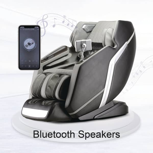 Lifesmart 4D Deluxe Gray and Black Zero Gravity and Space