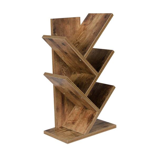 Tabletop Bookshelf, Tree Shape Bookshelf, Book Storage Organizer