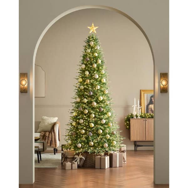 9 ft. Grand Duchess Twinkling Balsam Fir Slim LED Pre-Lit Artificial Christmas Tree