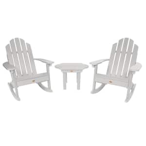 Classic Wesport White 3-Piece Recycled Plastic Patio Conversation Set