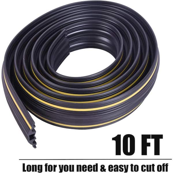 Floor Cable Cover, 15FT Cord Covers For Wires Floor, Extension Outdoor Cord Cover Cable Protector, Heavy Duty PVC Duct, 3 Channels Cord Hider Floor