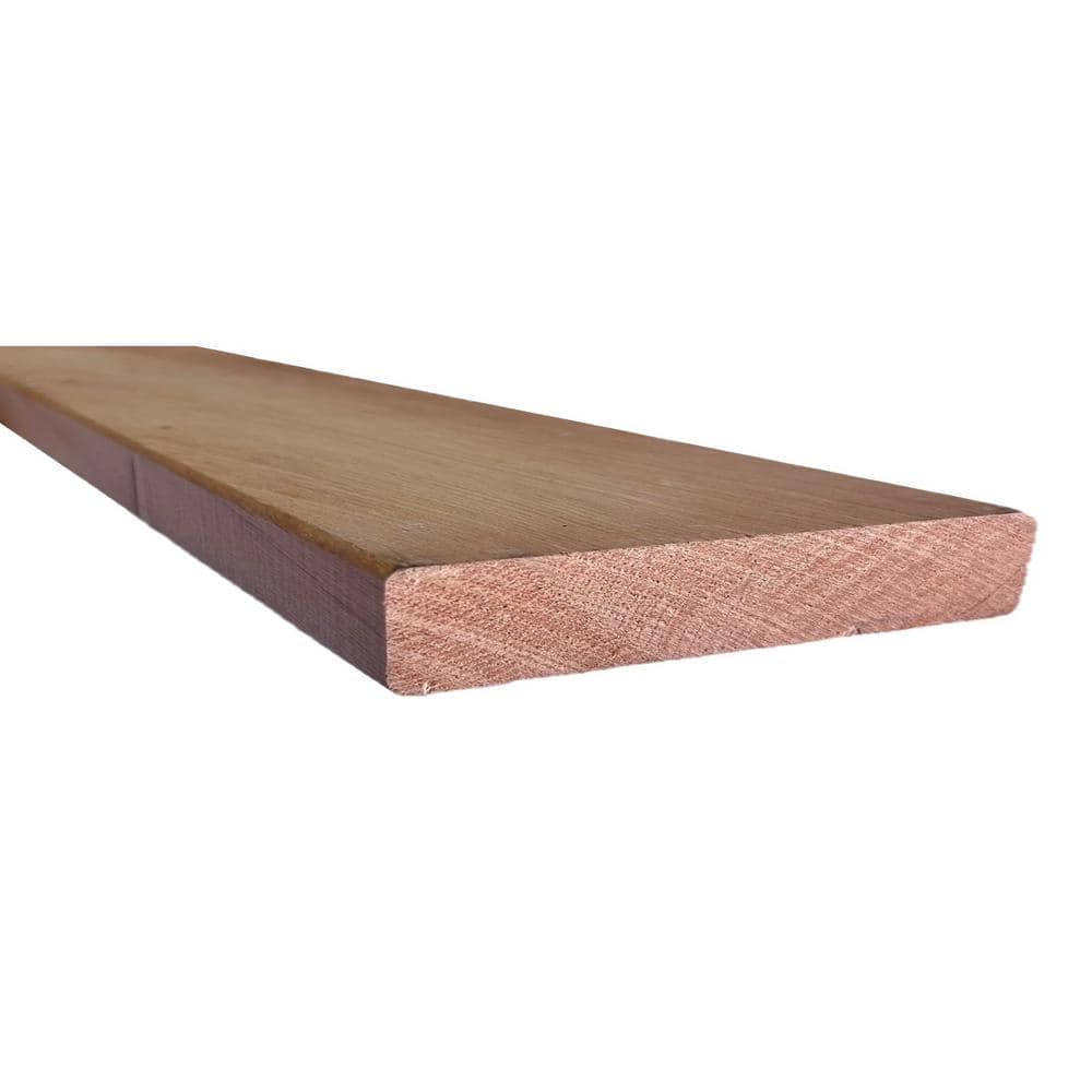 Redwood Empire 2 In. X 12 In. X 12 Ft. Redwood B Grade Decking Board ...