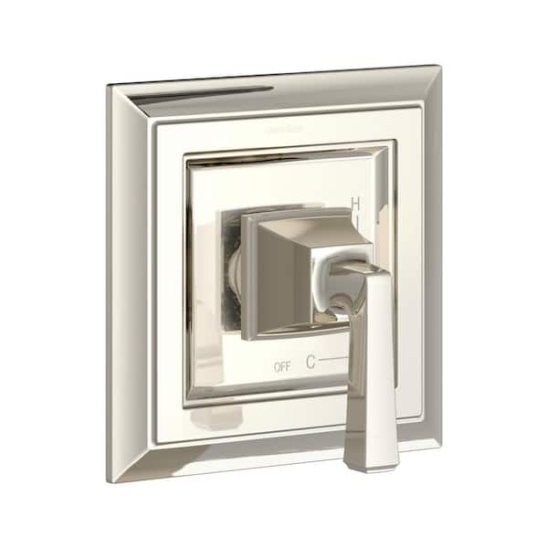 American Standard Town Square S 1-Handle Valve Trim Kit for Flash Rough-in Valves in Polished Nickel (Valve Not Included)