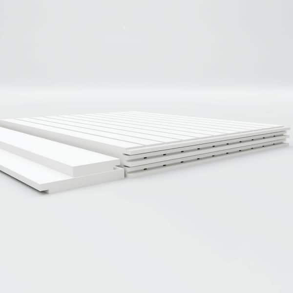 Ekena Millwork 32 H x 94-1/2 W Beadboard PVC