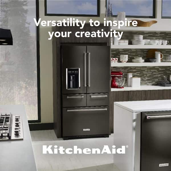 KitchenAid 25.8 cu. ft. French Door Refrigerator in Black