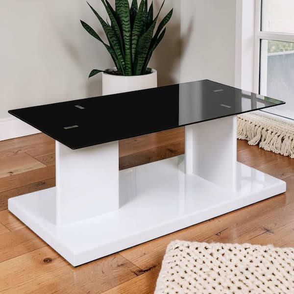 Arflex CLIP Table DECKTONホワイト、ブラックガラス arflex 公式通販】CLIPS クリップス / リビングテーブル