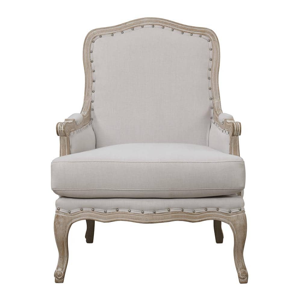Regal Taupe Accent Chair