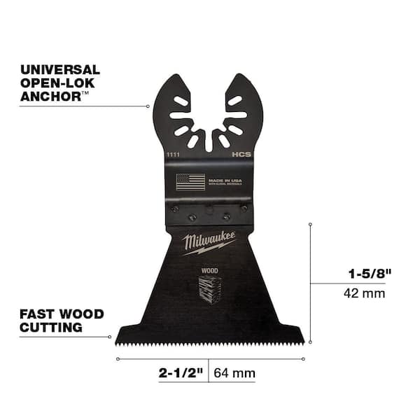 Milwaukee - Oscillating Multi-Tool Blade Kit (20-Piece) with Tool Pouch