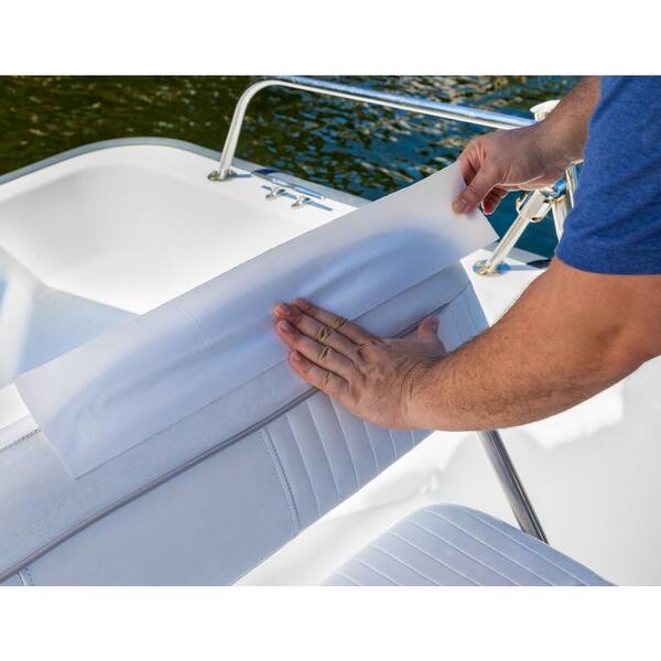 Better Boat White Waterproof Tape Thick Heavy Duty Tape Rubberized Sealing 15 Feet 4 Inches Wide
