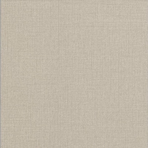 Linen Beige Nonwoven Paper Paste the Wall Removable Wallpaper