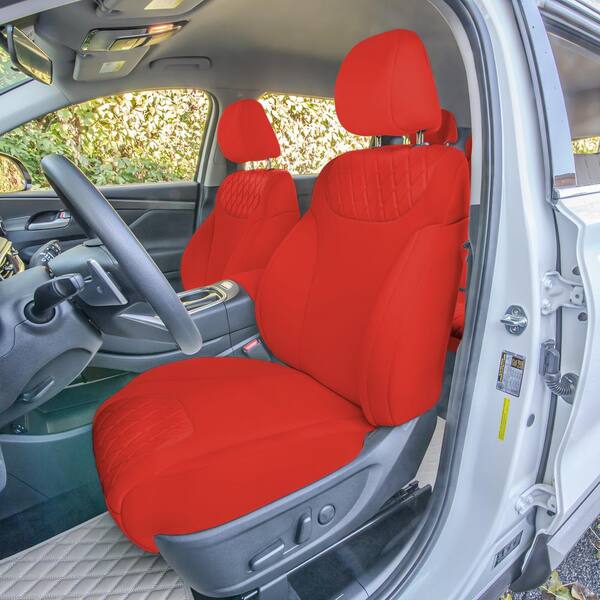 FH Group Neoprene Custom Fit Seat Home Covers - 17 Fe 2023 in. in. The 2019 Front Hyundai 1 Set x DMCM5030SORD-FR in. x Santa Depot 26.5 - for