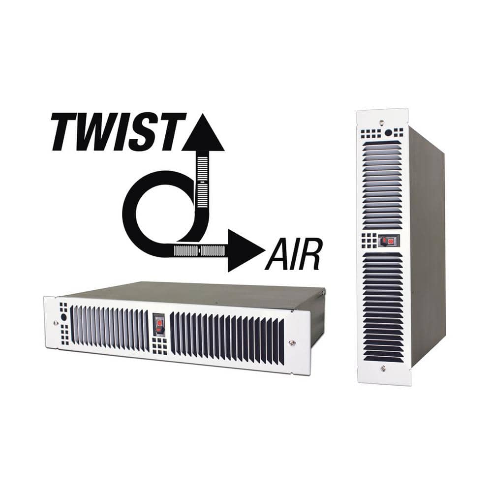 KTW Horizontal/Vertical Kick Space Heater 120V 1500W with Hi-Low Switch and Recessed Grill White price history on PriceWatchPro